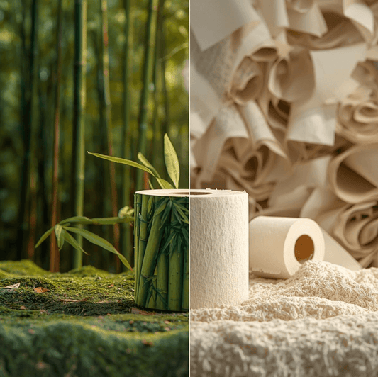 jämförelse bambu toalettpapper och bambu vs traditionellt toalettpapper