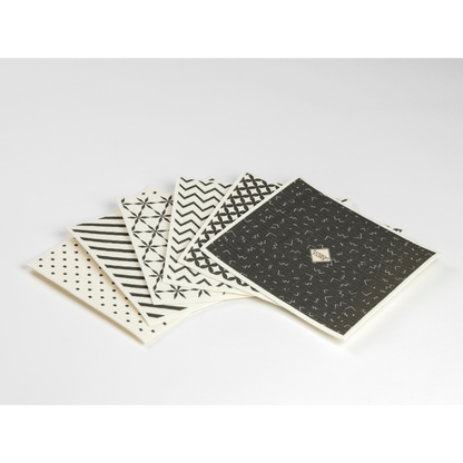 Panboo Papers - Premium Disktrasor 6 pack (6st olika mönster)