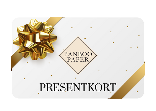 Panboo Papers - Digitala Presentkort