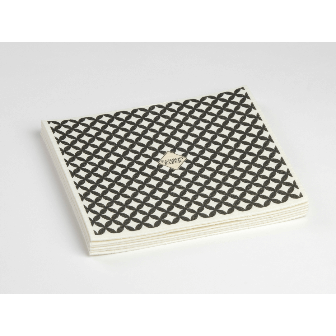 Disktrasa från Panboo Paper i lyxig design 1 - 70% cellulosa 30% bomull