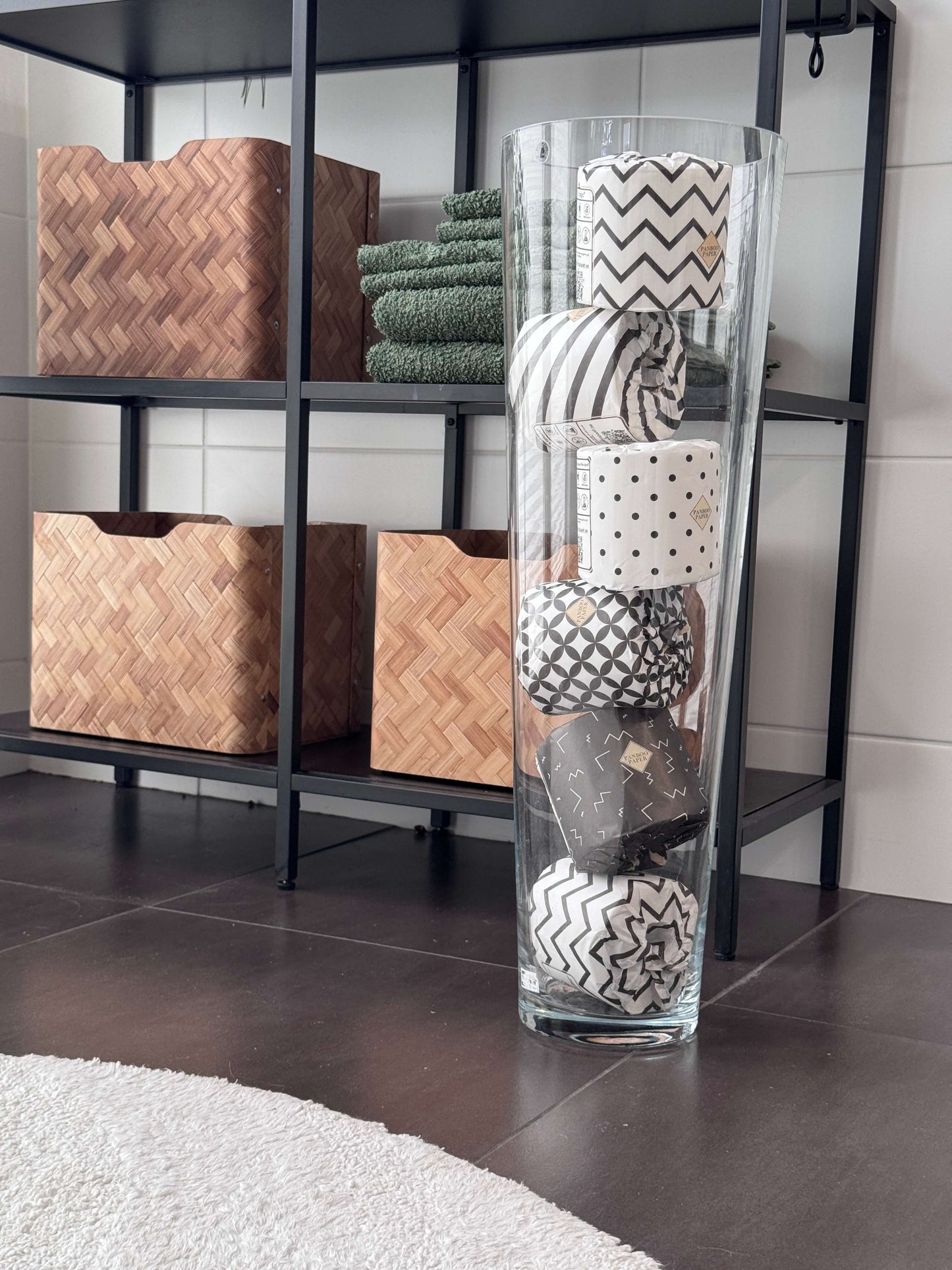 Inslagna Bambu Toalettpapper, Nordisk design Panboo Paper