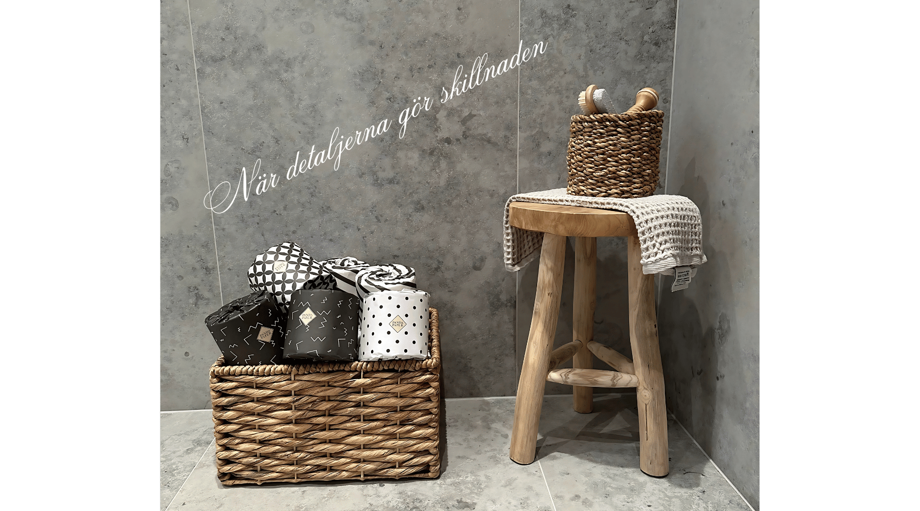 Bambu toalettpapper i elegant design, panboo paper