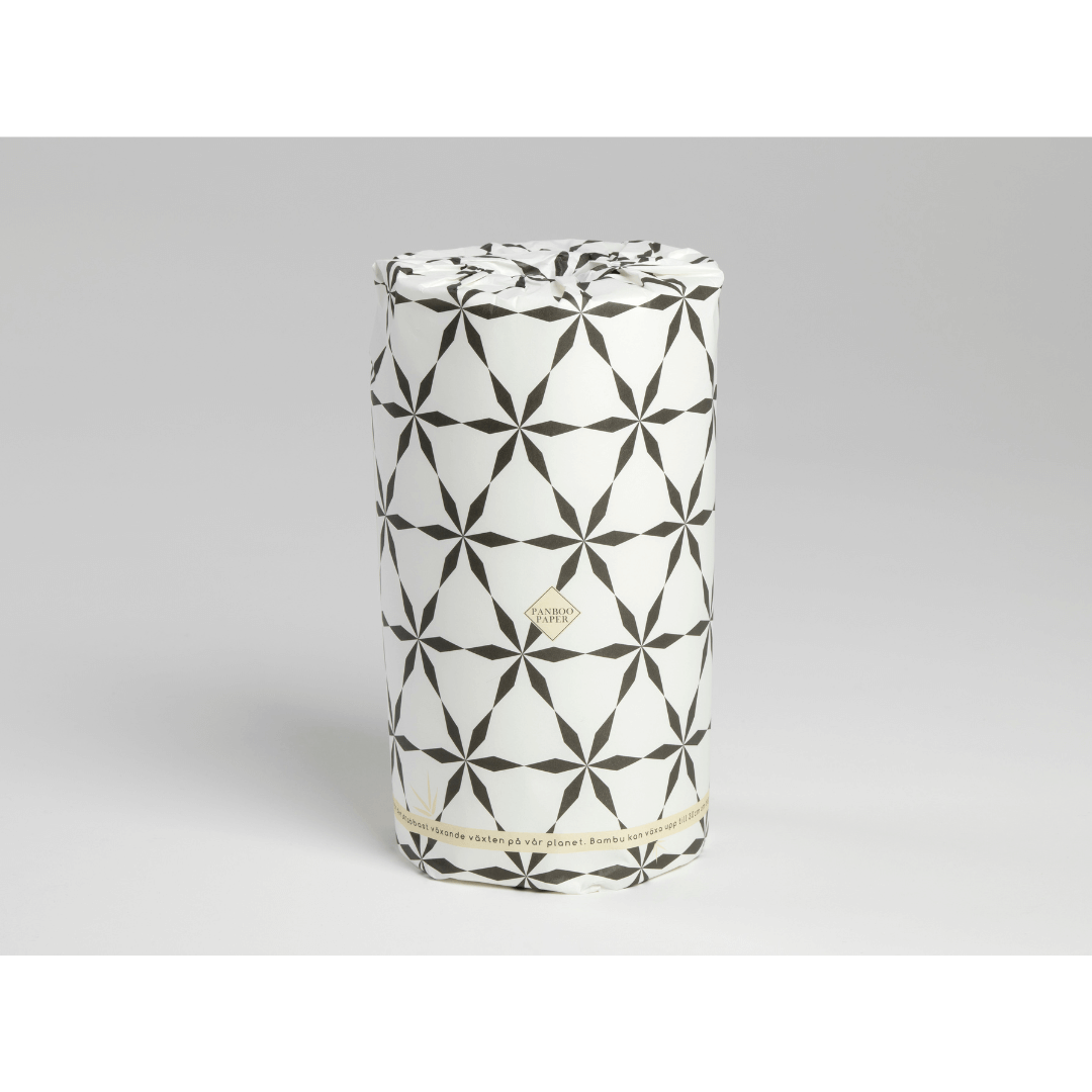 Bambu hushållspapper från Panboo Paper i lyxig inslagning design 4